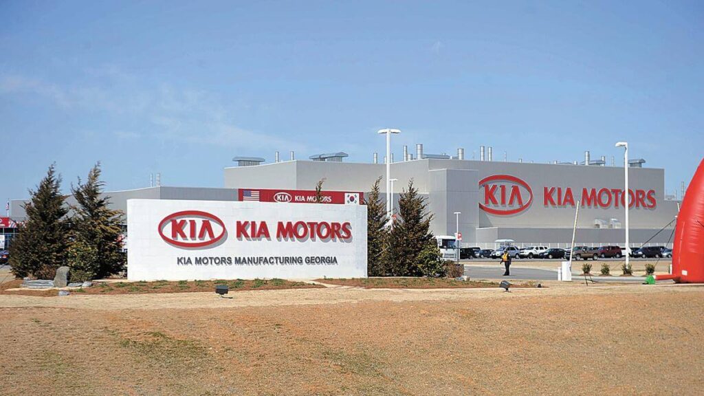 Kia's Georgia Manufacturing Plant